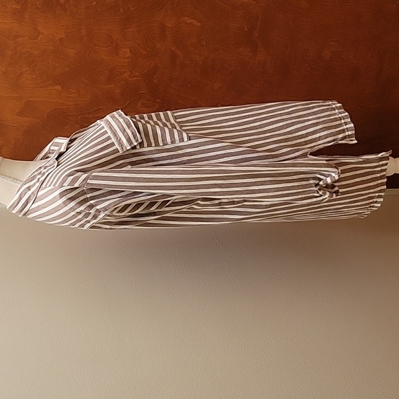 Free People Beach | Crossroads Striped Tunic Dress Cotton Blend - size XS - Picture 7 of 10